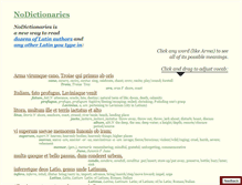 Tablet Screenshot of nodictionaries.com